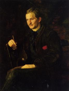 托馬斯 伊肯斯 Portrait of James Wright 托馬斯 伊肯斯 Portrait of James Wright